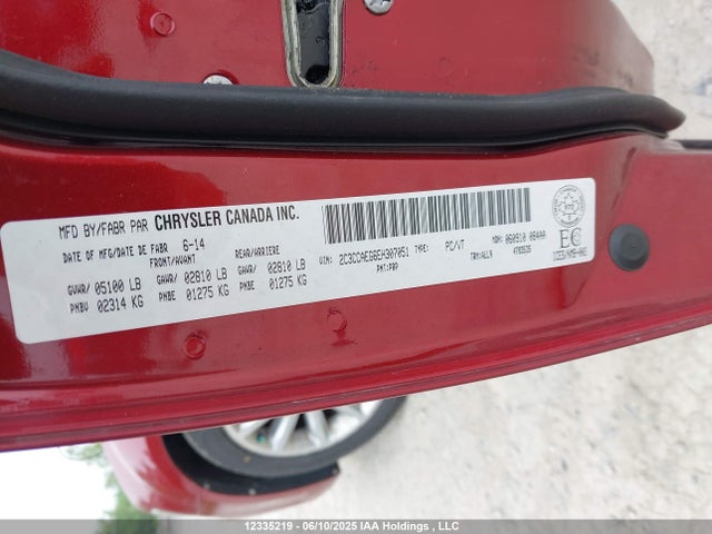 2C3CCAEG6EH307051 Chrysler 2014