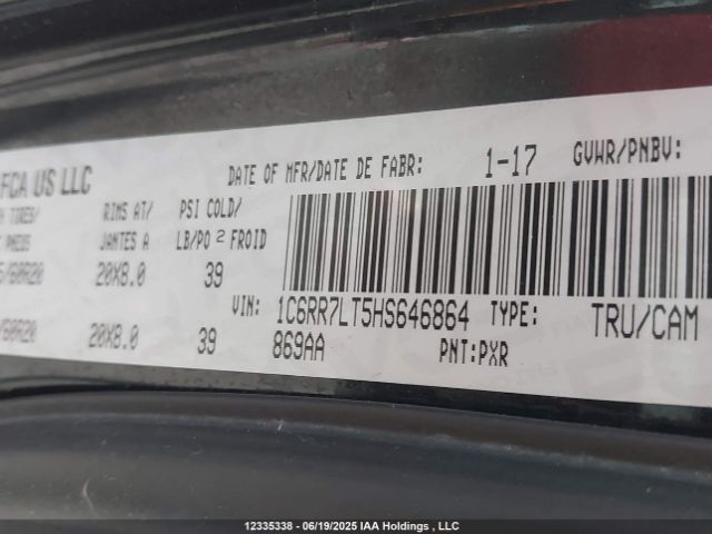 1C6RR7LT5HS646864 RAM 2017