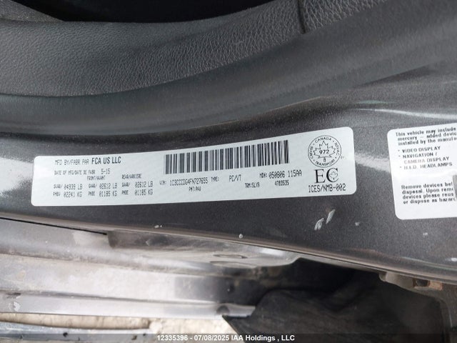 1C3CCCDG4FN727655 Chrysler 200