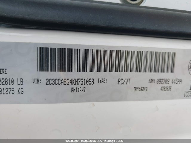 2C3CCABG4KH731098 Chrysler 300 S