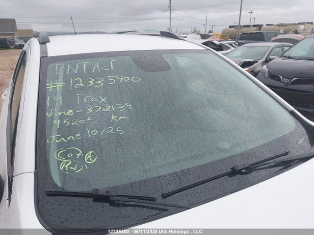Aukcja sprzedaży 2019 Chevrolet Trax Lt, vin: 3GNCJPSB5KL372139, numer aukcji: 12335400
