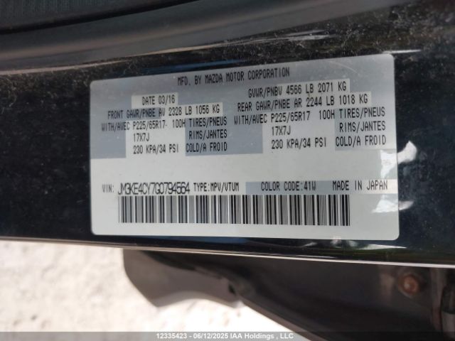 JM3KE4CY7G0794564 Mazda py