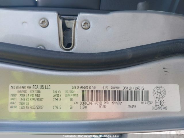 3C4PDCCG8FT679931 Dodge Journey