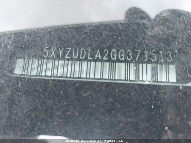 5XYZUDLA2GG371513 Hyundai t-gdi theta ii