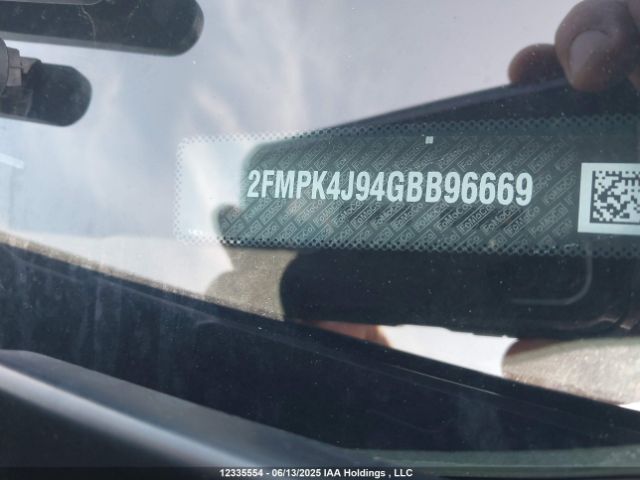 2FMPK4J94GBB96669 Ford 2016