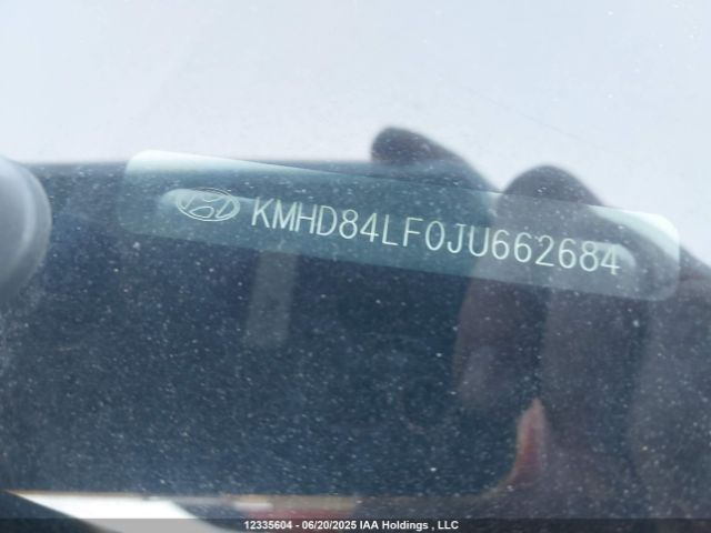 KMHD84LF0JU662684 Hyundai mpi nu
