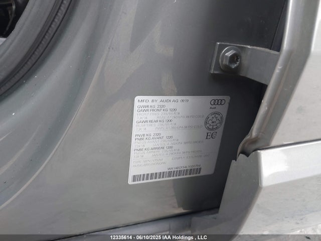 WA1AECF34L1020754 Audi 2020