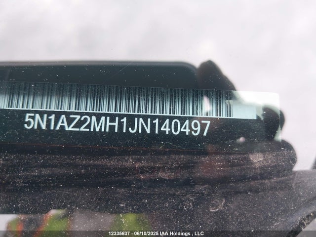 5N1AZ2MH1JN140497 Nissan Murano