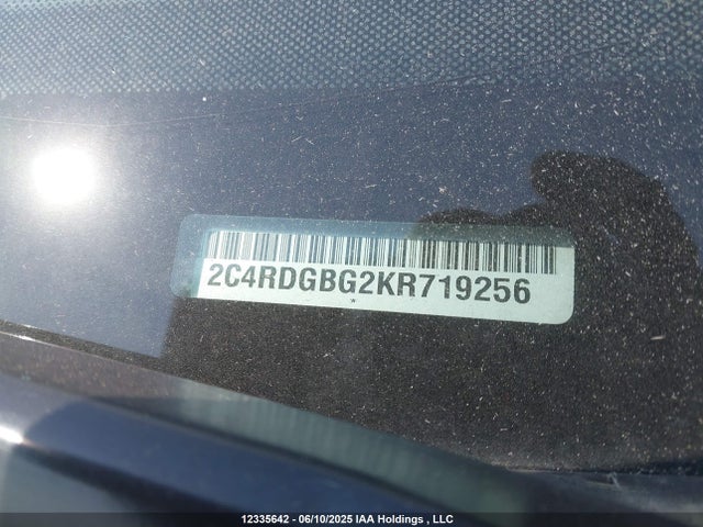 2C4RDGBG2KR719256 Dodge 2019