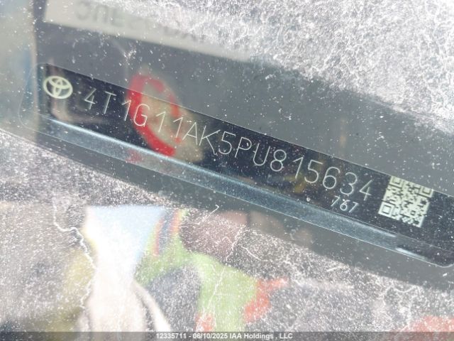 4T1G11AK5PU815634 Toyota a25a-fks