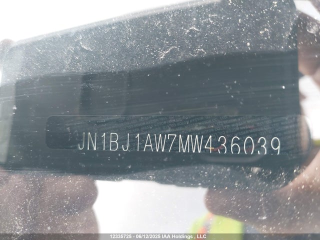 JN1BJ1AW7MW436039 Nissan ROGUE SPORT