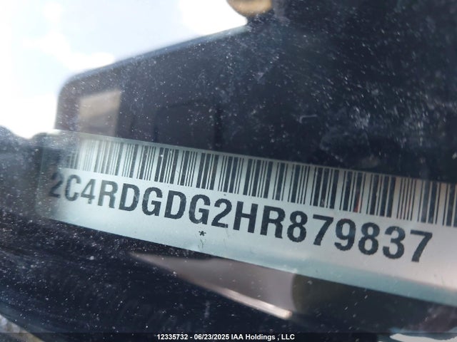 2C4RDGDG2HR879837 Dodge Grand Caravan