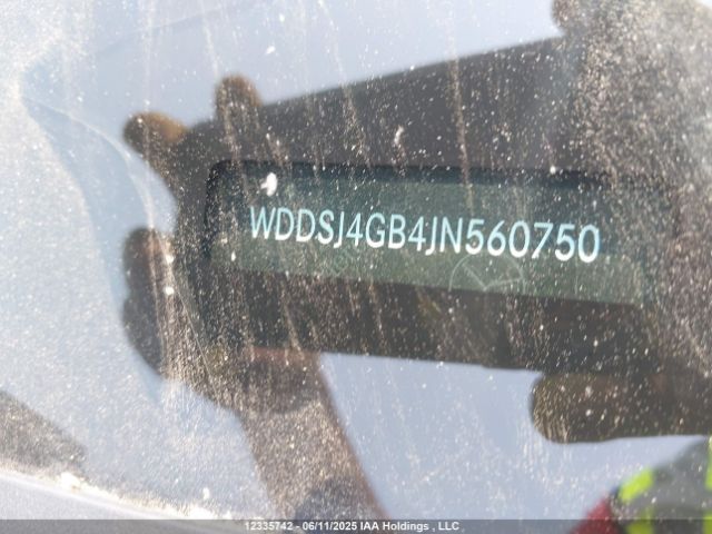 WDDSJ4GB4JN560750 Mercedes-Benz CLA-Class