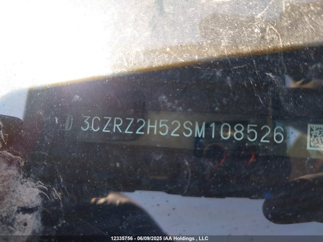 3CZRZ2H52SM108526 Honda k20z5