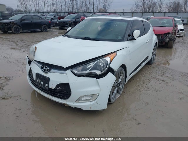 2016 Hyundai Veloster Tech მანქანა იყიდება აუქციონზე, vin: KMHTC6AD2GU261444, აუქციონის ნომერი: 12335757