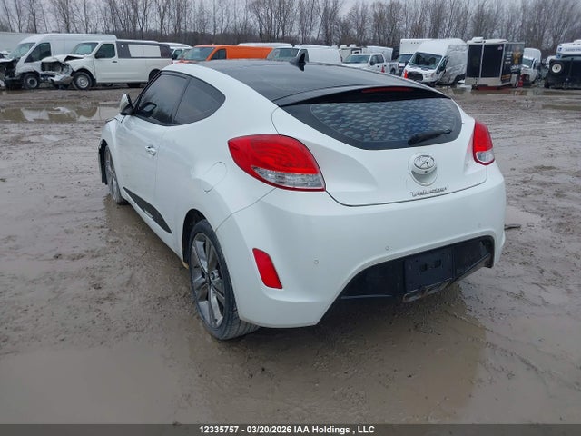 2016 Hyundai Veloster Tech მანქანა იყიდება აუქციონზე, vin: KMHTC6AD2GU261444, აუქციონის ნომერი: 12335757