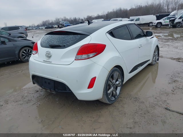 2016 Hyundai Veloster Tech მანქანა იყიდება აუქციონზე, vin: KMHTC6AD2GU261444, აუქციონის ნომერი: 12335757