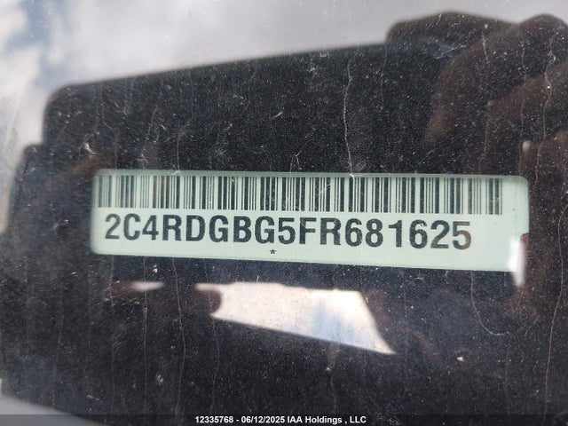 Dodge Grand Caravan Se 2015 2C4RDGBG5FR681625 Image 9