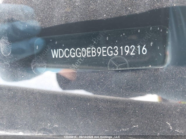 WDCGG0EB9EG319216 Mercedes-Benz 2014