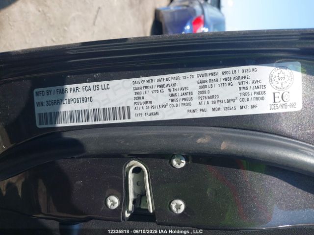3C6RR7LT8PG679010 RAM 2023