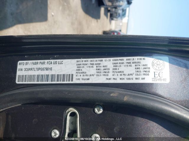 3C6RR7LT8PG679010 RAM 2023