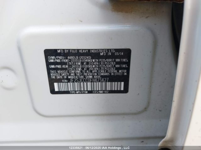 JF2SJCCC0FH423427 Subaru 2.5na c0