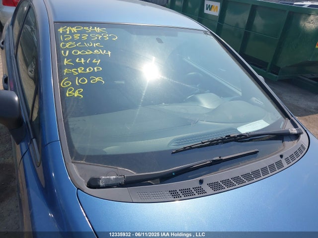 2008 Honda Civic Dx-g მანქანა იყიდება აუქციონზე, vin: 2HGFA16488H002014, აუქციონის ნომერი: 12335932