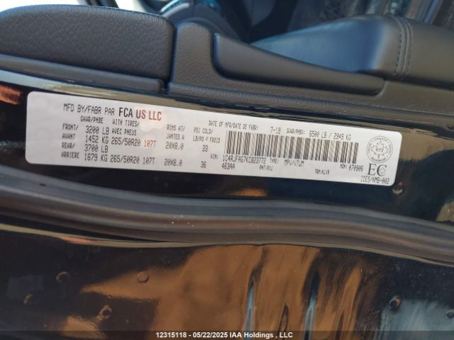 1C4RJFAG7KC823772 Jeep Grand Cherokee Laredo