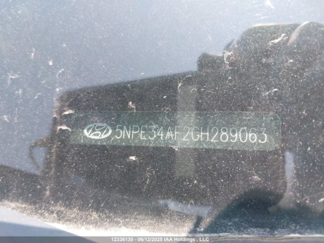 5NPE34AF2GH289063 Hyundai dohc gdi theta-ii