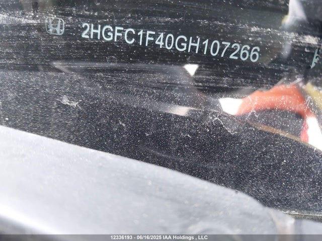 2HGFC1F40GH107266 Honda l15b7
