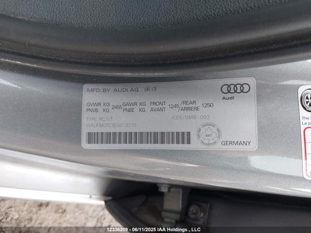 WAUFMCFC3EN013270 Audi A6 Tdi Progressiv