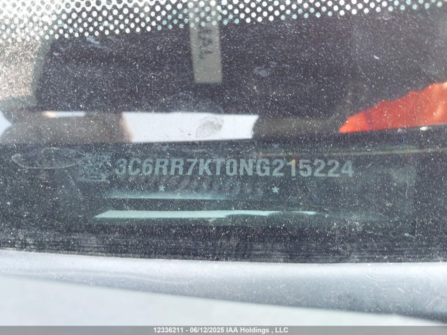 3C6RR7KT0NG215224 Dodge 2022