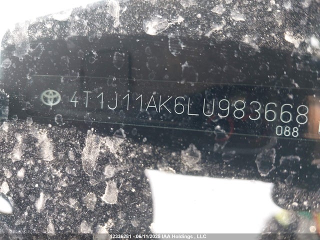 4T1J11AK6LU983668 Toyota a25a-fks