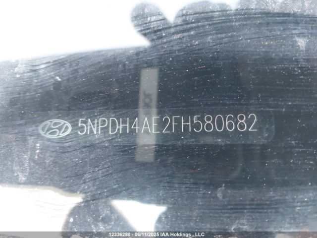 5NPDH4AE2FH580682 Hyundai dohc mpi nu