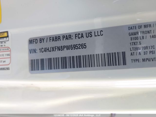 1C4HJXFN8PW695265 Jeep Wrangler