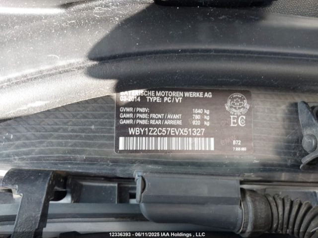 WBY1Z2C57EVX51327 BMW I3