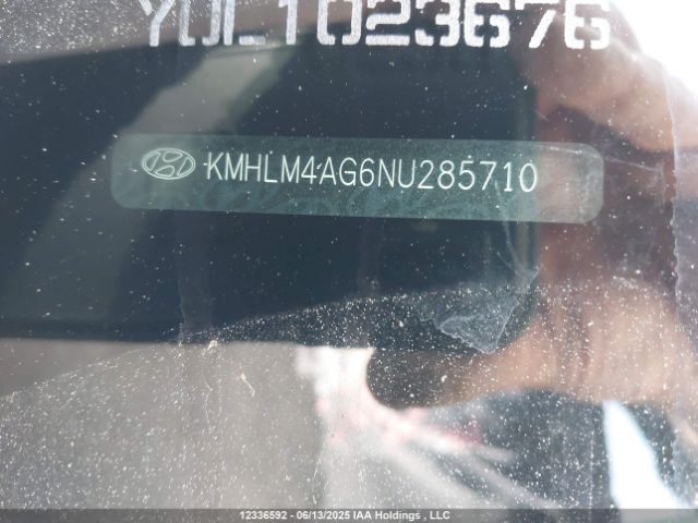 KMHLM4AG6NU285710 Hyundai mpi nu pe