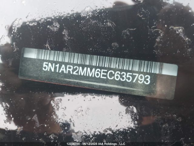 5N1AR2MM6EC635793 Nissan 2014