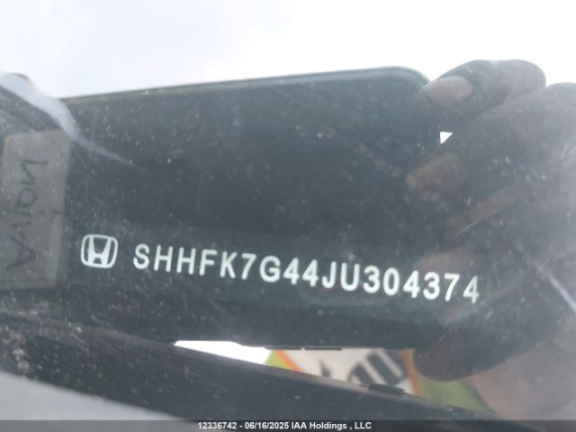 SHHFK7G44JU304374 Honda l15ba