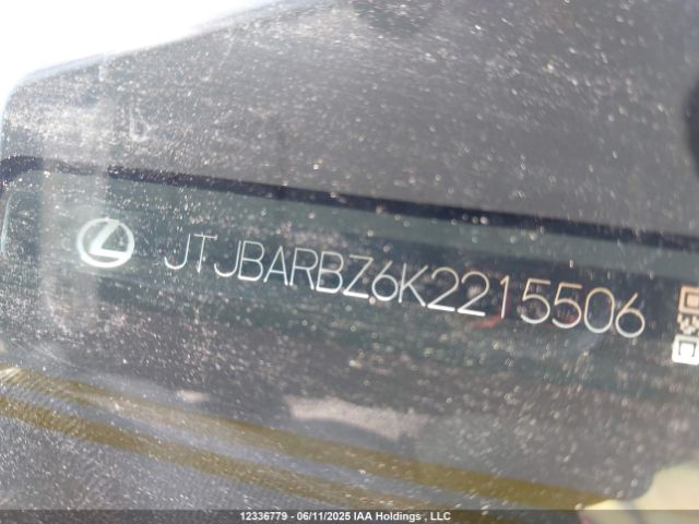 JTJBARBZ6K2215506 Lexus 8ar-fts
