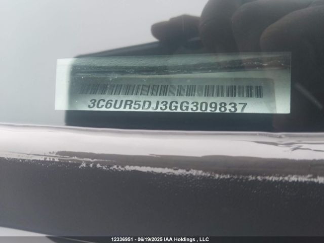 3C6UR5DJ3GG309837 RAM 2016
