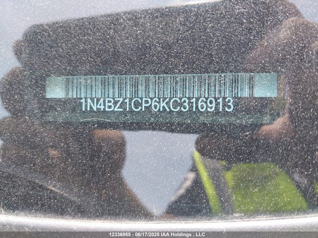 1N4BZ1CP6KC316913 Nissan 2019