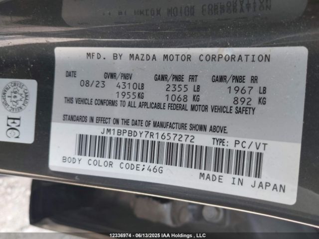 JM1BPBDY7R1657272 Mazda py turbo