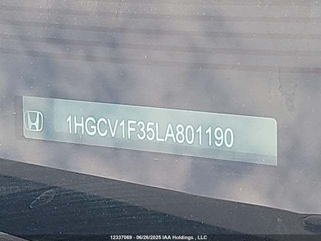 Honda l15be 2020 1HGCV1F35LA801190 Image 9