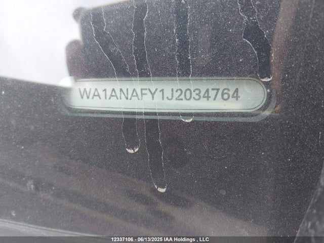 WA1ANAFY1J2034764 Audi Q5
