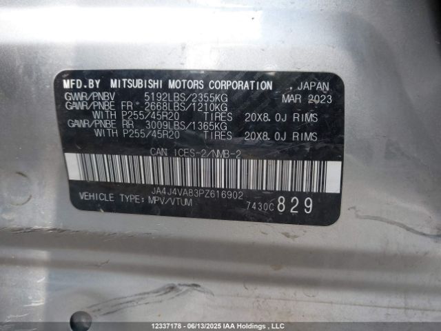 JA4J4VA83PZ616902 Mitsubishi 2023