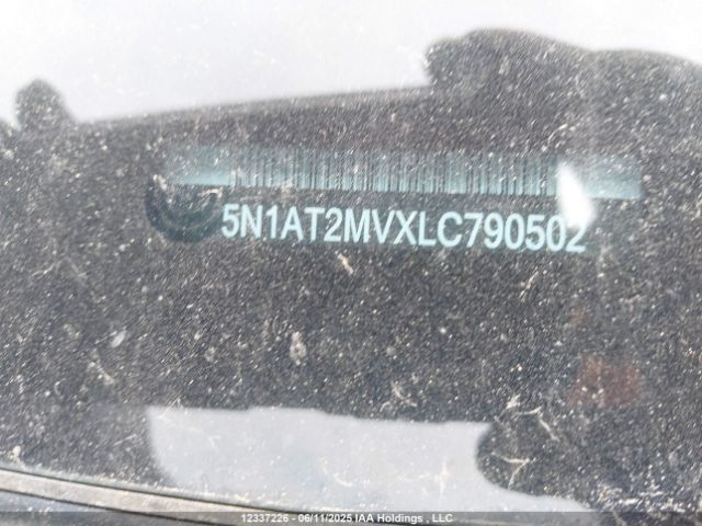 5N1AT2MVXLC790502 Nissan Rogue S/sl/sv