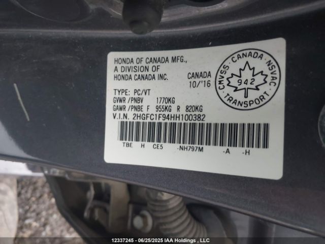 2HGFC1F94HH100382 Honda l15b7