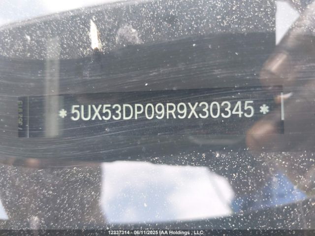 5UX53DP09R9X30345 BMW X3