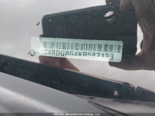2C4RDGBG4KR587133 Dodge 2019